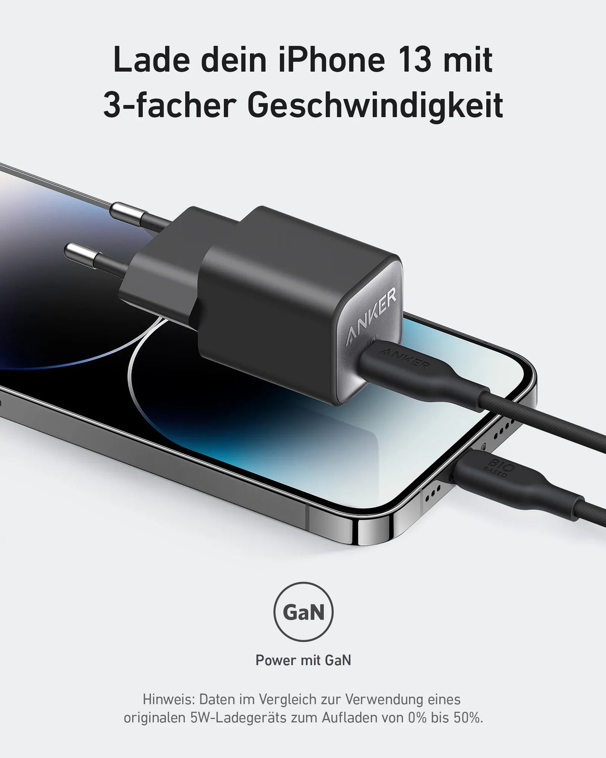 Anker MagGo Wireless Ladegerät (2-in-1 Ständer) + Anker Ladegerät (Nano 3, 30W)