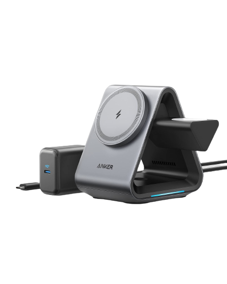 Anker 737 MagGo Ladestation (Kabellos, 3-in-1)