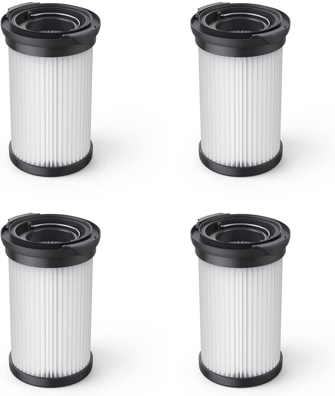 HomeVac Ersatzfilter-Set(4er-Pack, in Schwarz)