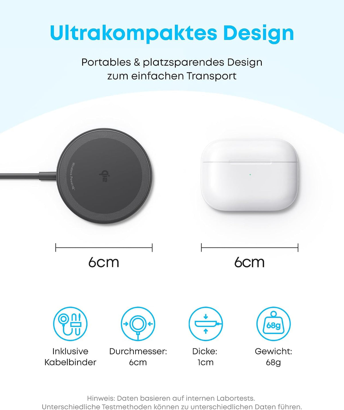 Anker Zolo 15W Magnetisches kabelloses Ladepad 2er-Pack, Qi2-zertifiziert