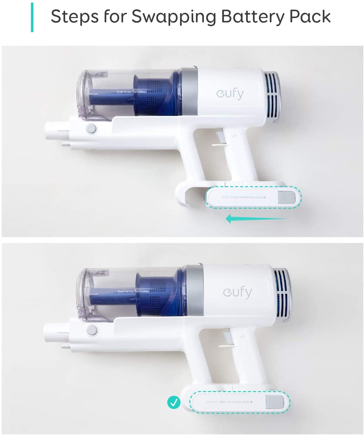 HomeVac Lithium-Ion Akku-Set