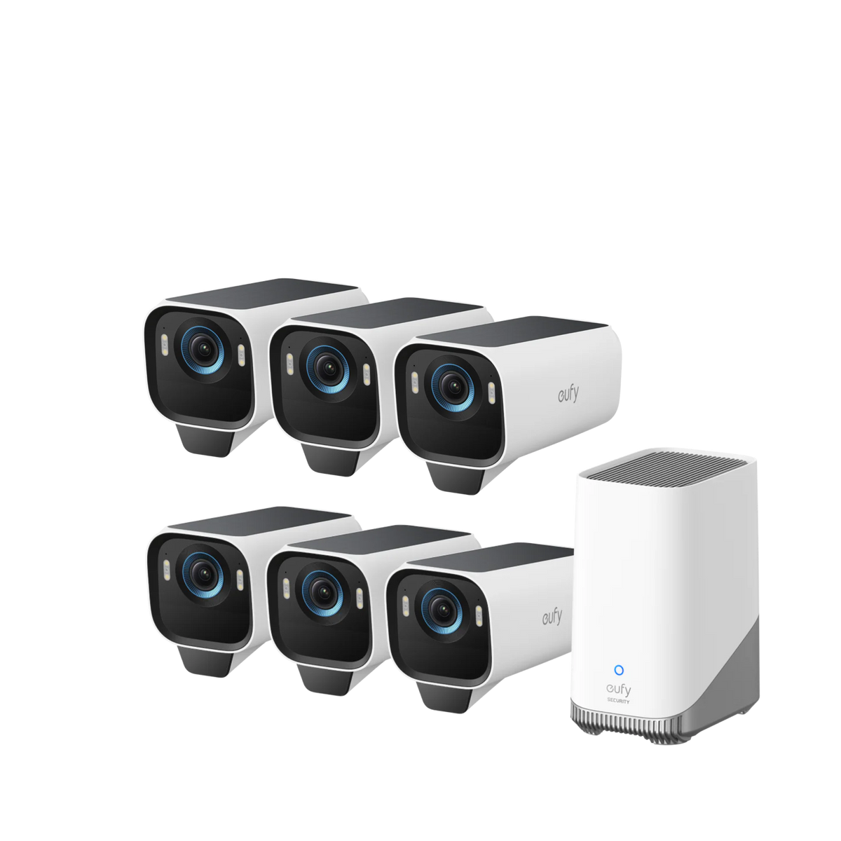 eufyCam S3 Pro 6‑Kamera‑Set
