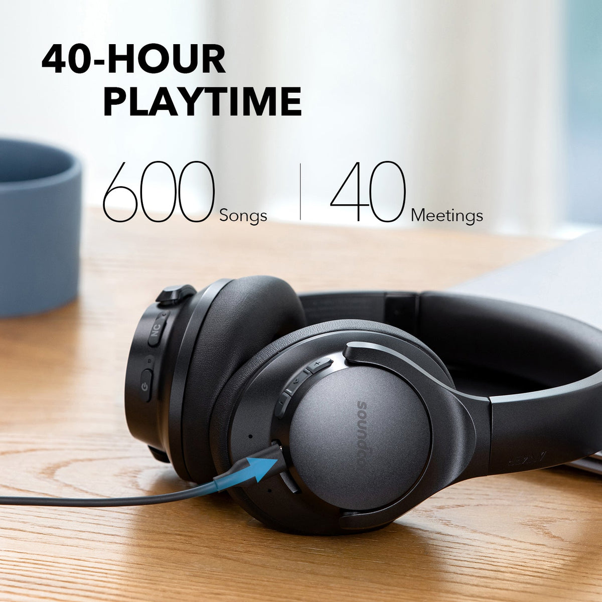 Q20+ | ANC Kopfhörer mit Hi-Res Audio