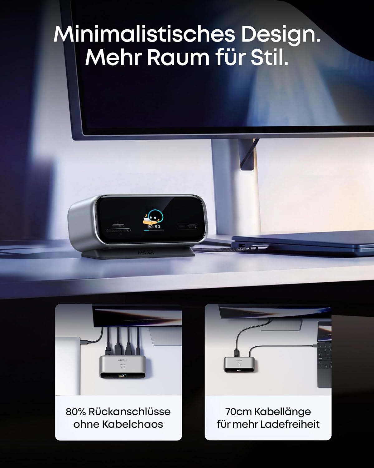 Anker Nano USB-C Hub (10-in-1, 240Hz, Smart Display)