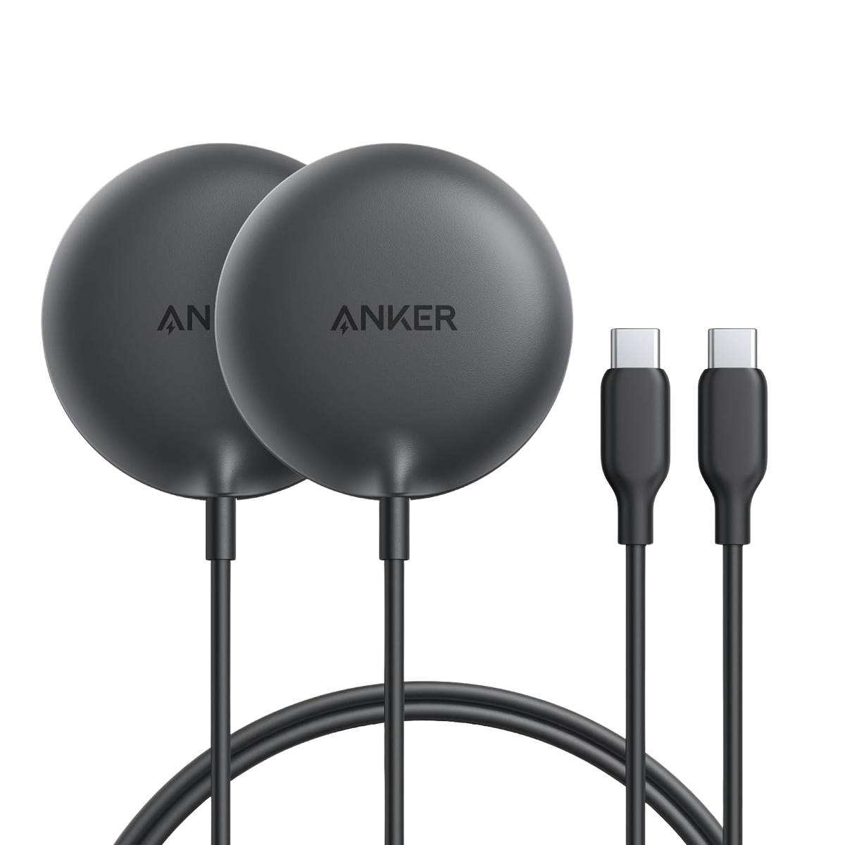 Anker Zolo 15W Magnetisches kabelloses Ladepad 2er-Pack, Qi2-zertifiziert