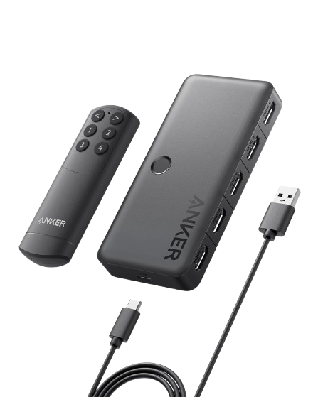 Anker HDMI-Switch (4 IN 1 OUT, 4K HDMI)