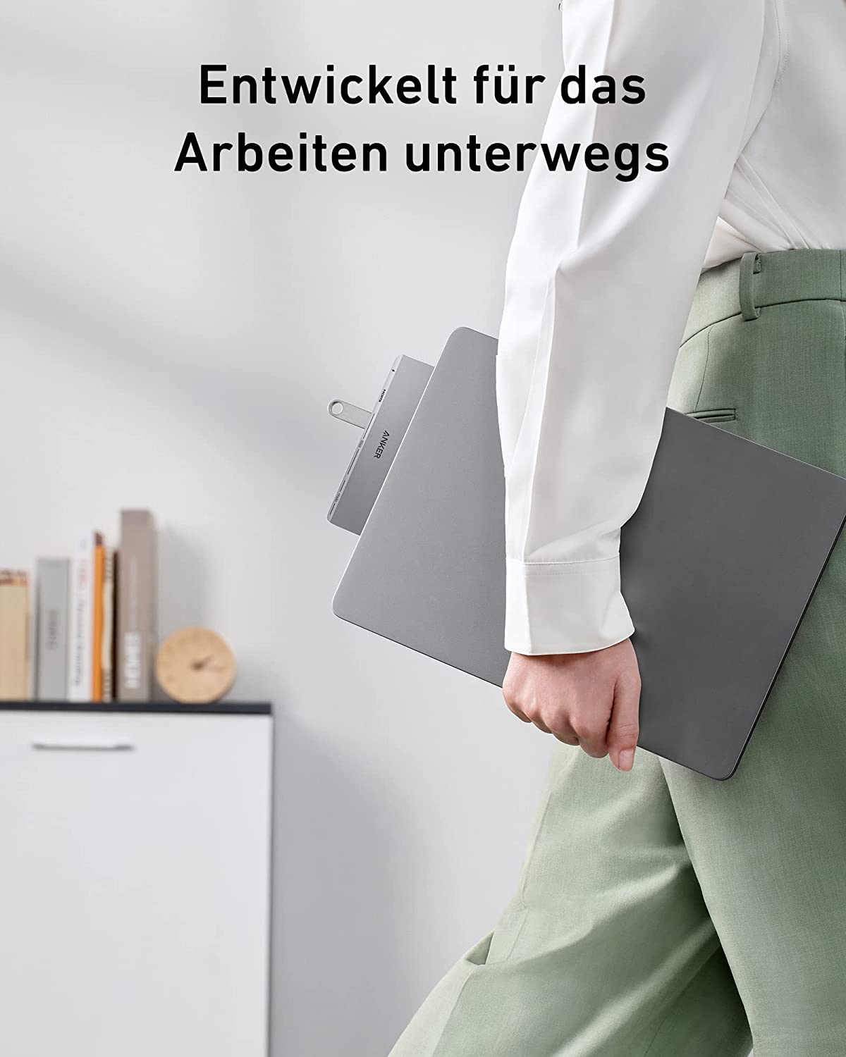 Anker 547 USB-C Hub (7-in-2, für MacBook, in Grau)