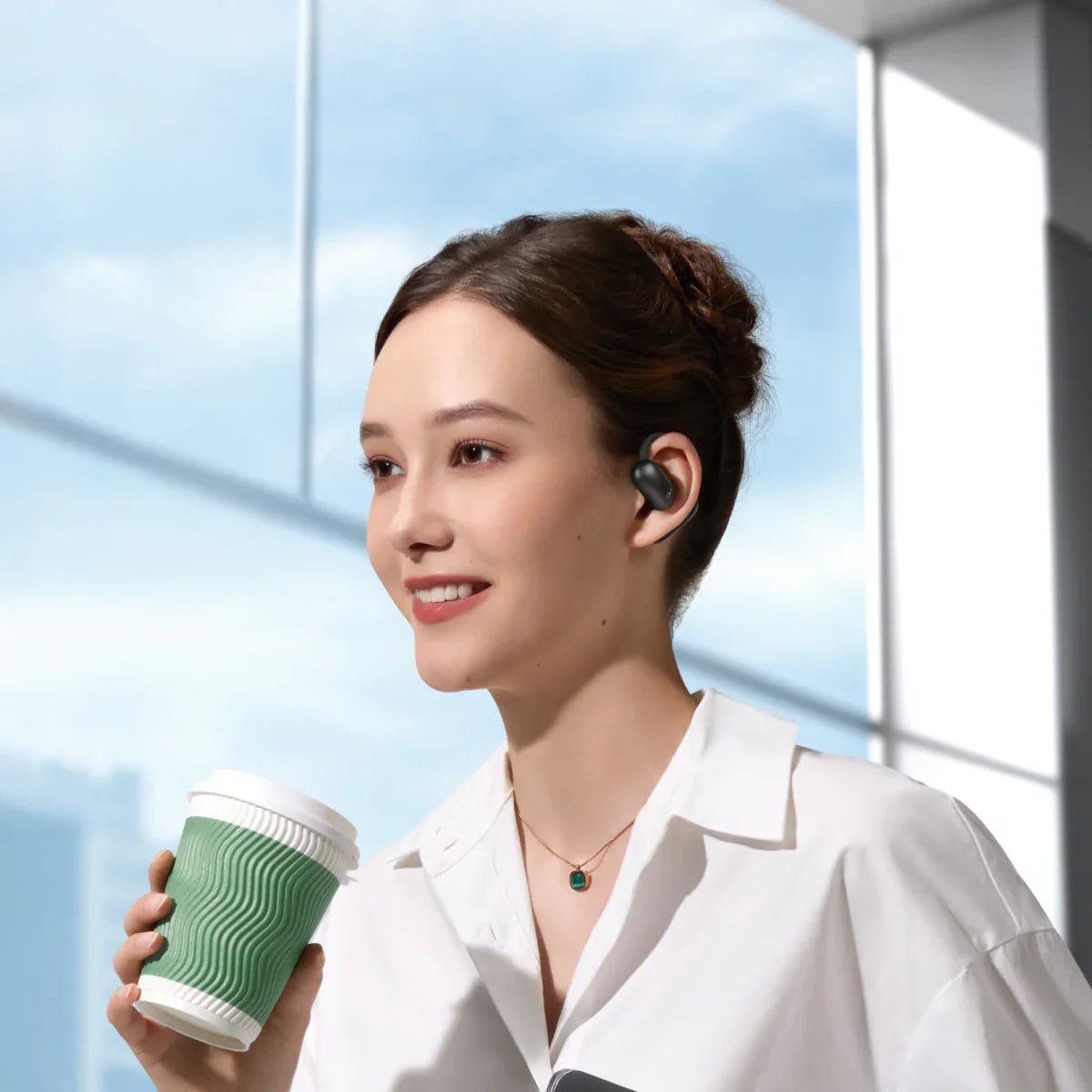 AeroFit 2 | Kabellose Open-Ear Earbuds mit anpassbarem Halt (POS)
