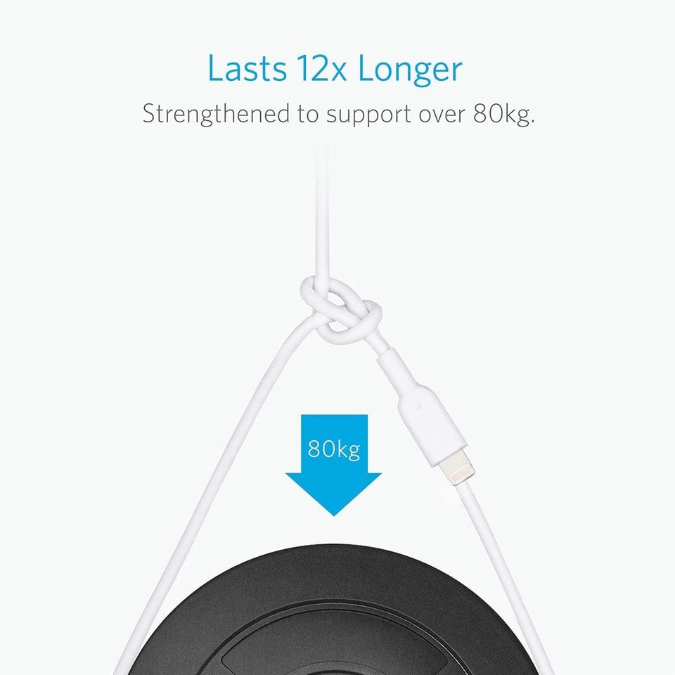 Anker 321 USB-A auf Lightning Kabel (0,9m / 1,8m)