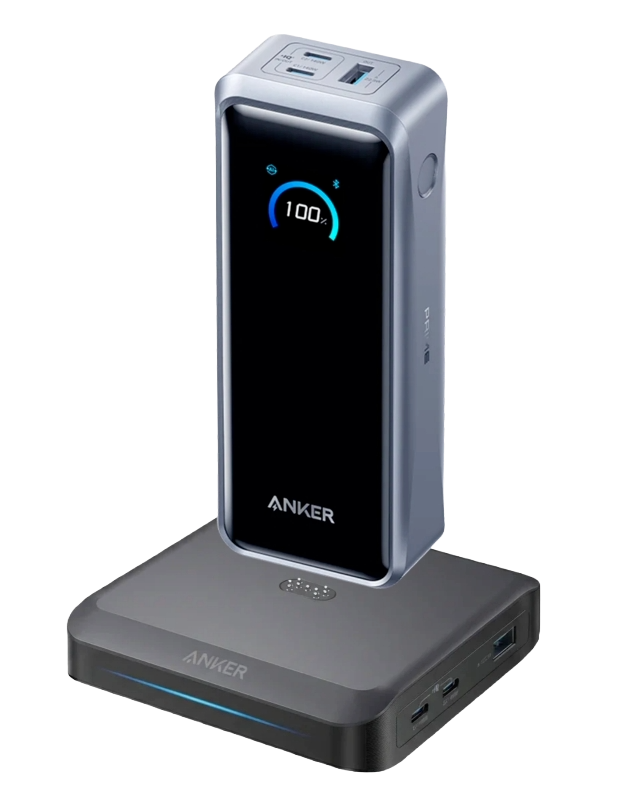 Anker Prime Powerbank (26K, 300W) + Anker Prime Charging Base (150W, 3 Ports)