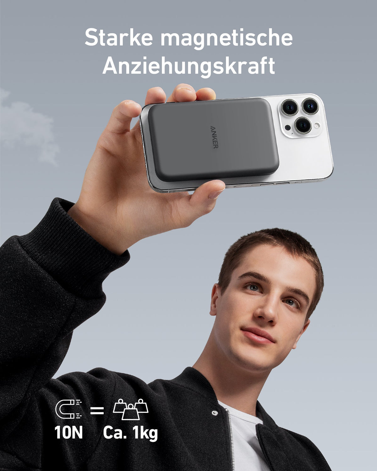 Anker 621 Magnetische Powerbank (MagGo)