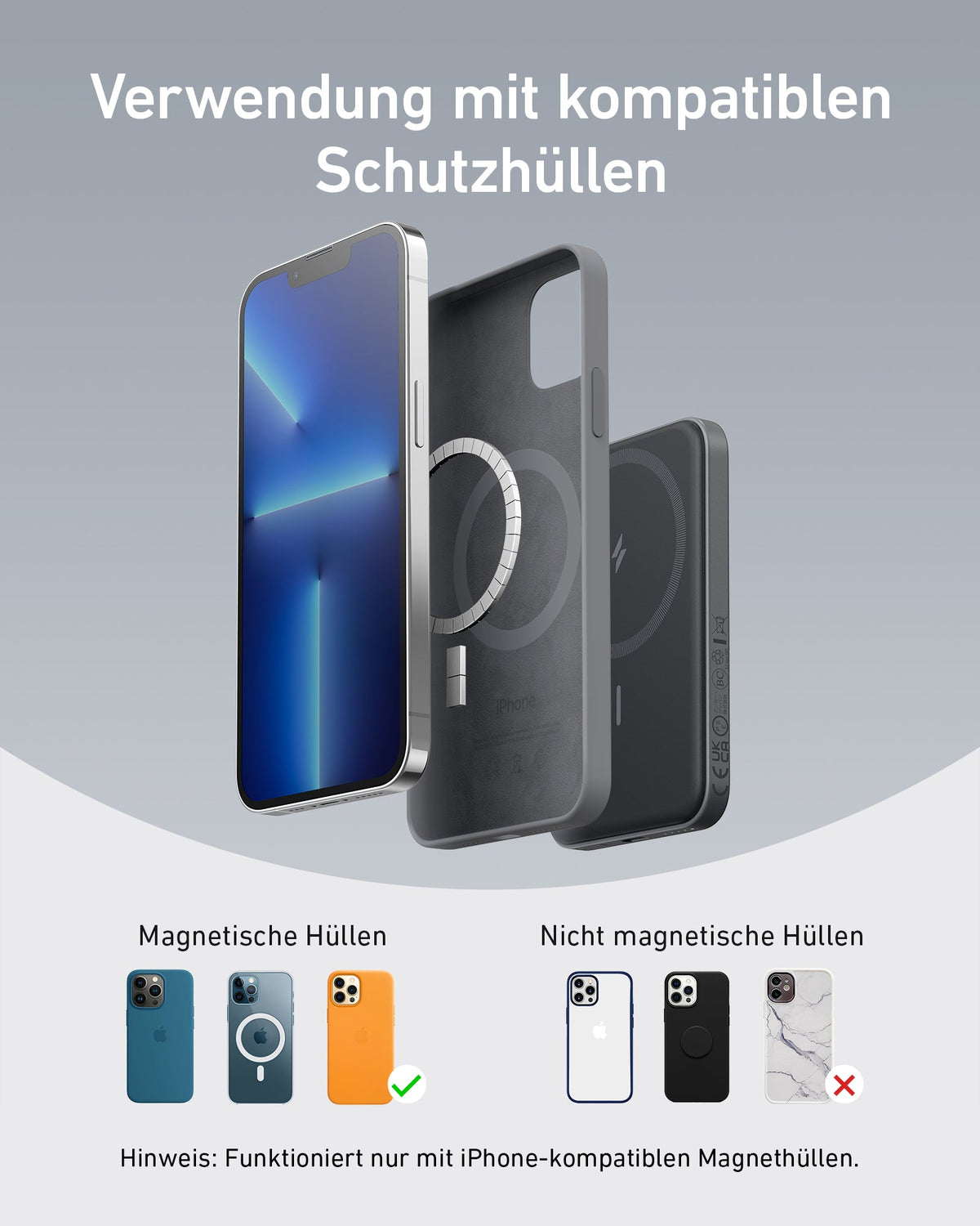 Anker 621 Magnetische Powerbank (MagGo)