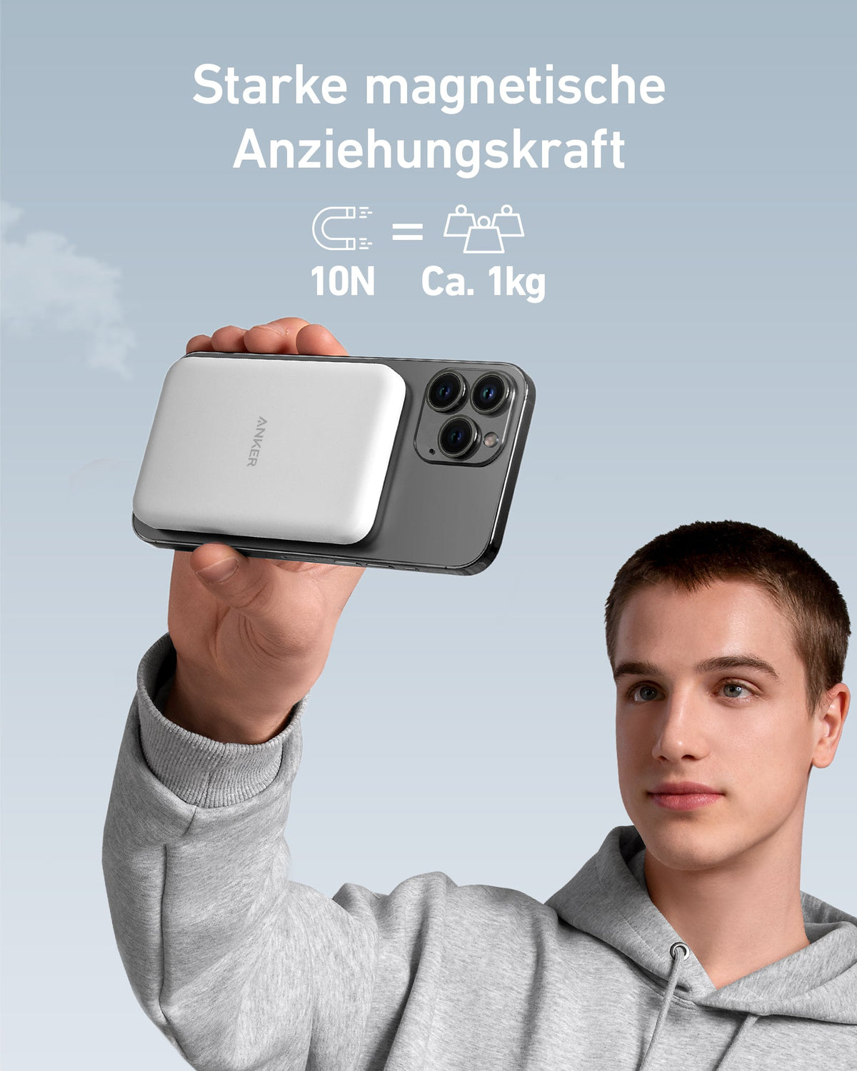 Anker 621 Magnetische Powerbank (MagGo)