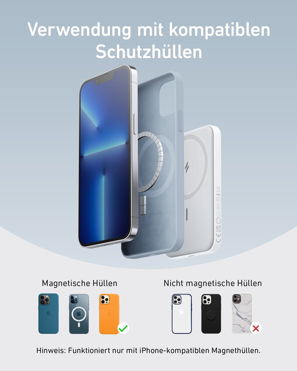 Anker 621 Magnetische Powerbank (MagGo)