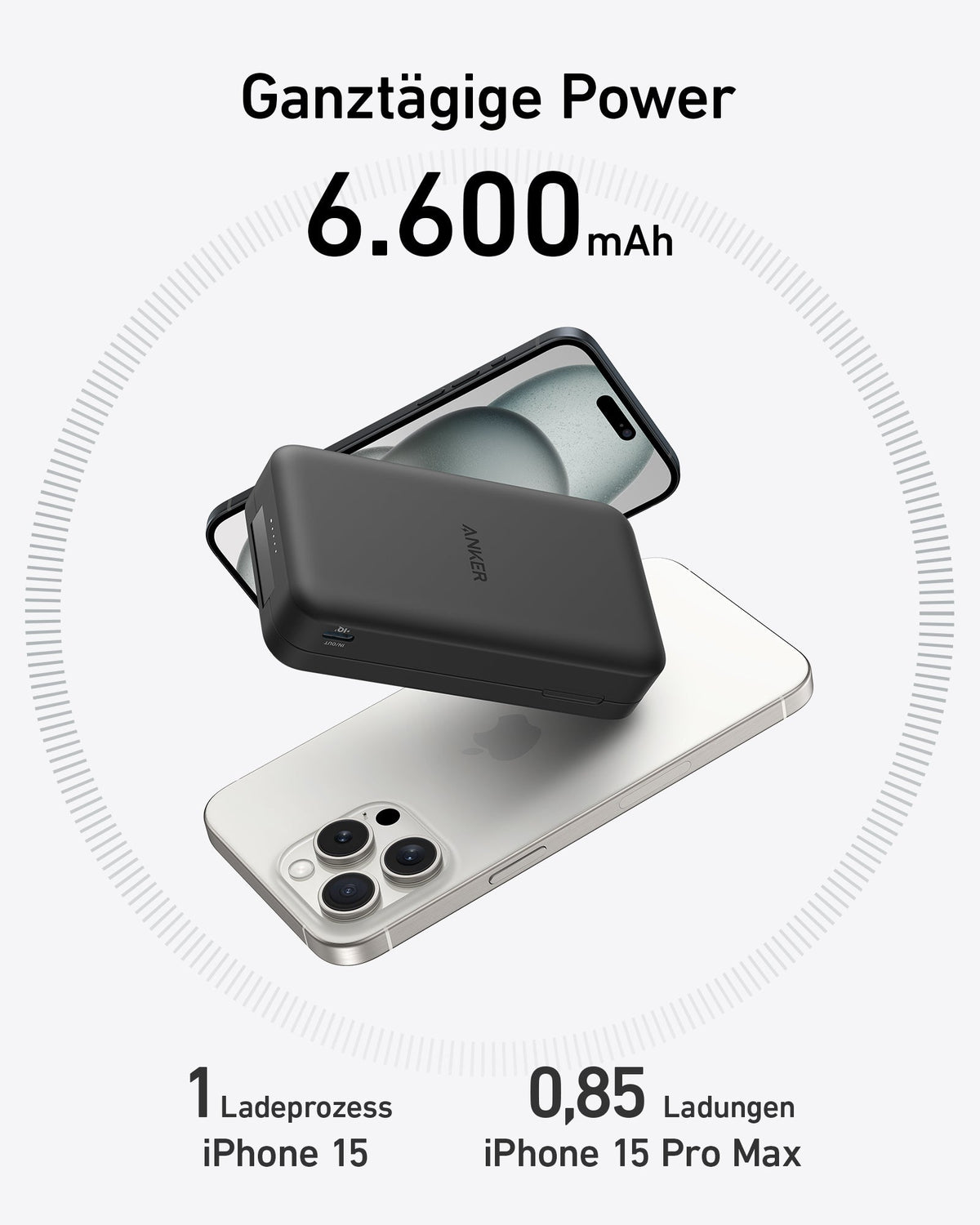 Anker MagGo Powerbank (6,6K)