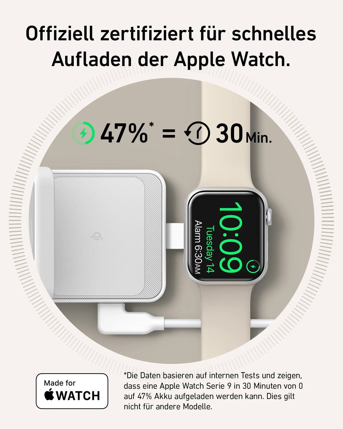 Anker MagGo Kabellose Ladestation (Faltbar 3-in-1)