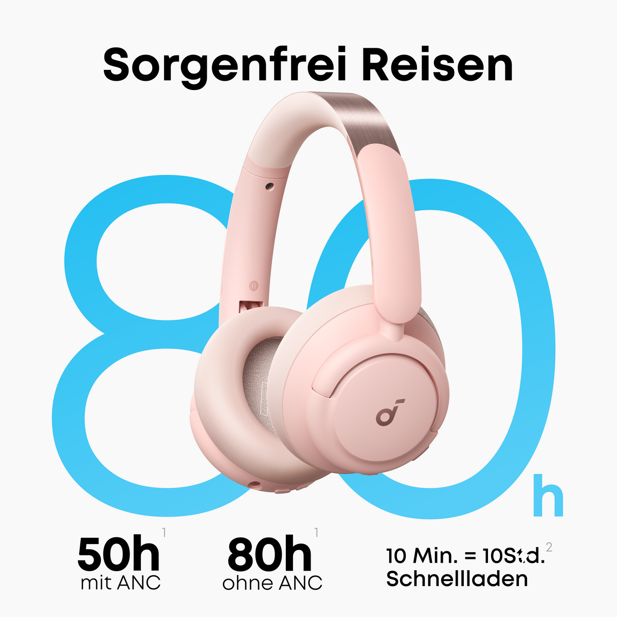 Q30 | Bluetooth-Kopfhörer mit Noise Cancelling.