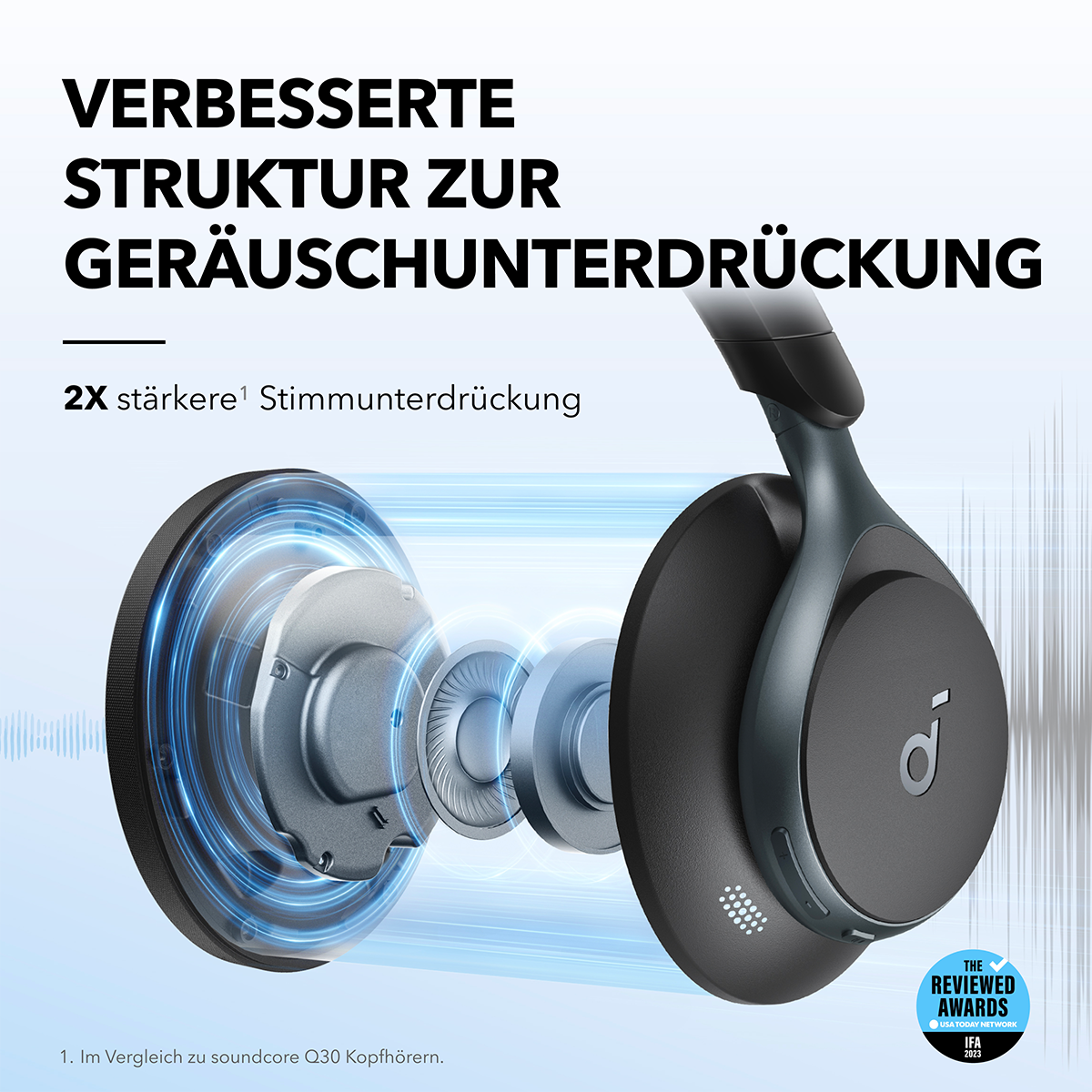 Space One | Verbesserte Geräuschunterdrückung (Point of Sale)