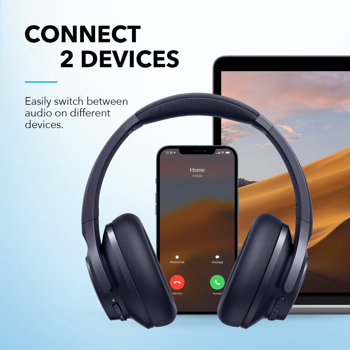 Q20+ | ANC Kopfhörer mit Hi-Res Audio