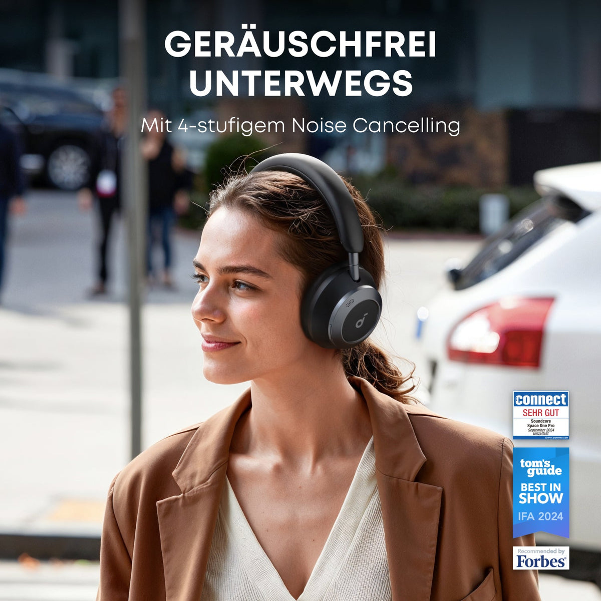 Space One Pro | Faltbare Over-Ear Kopfhörer.