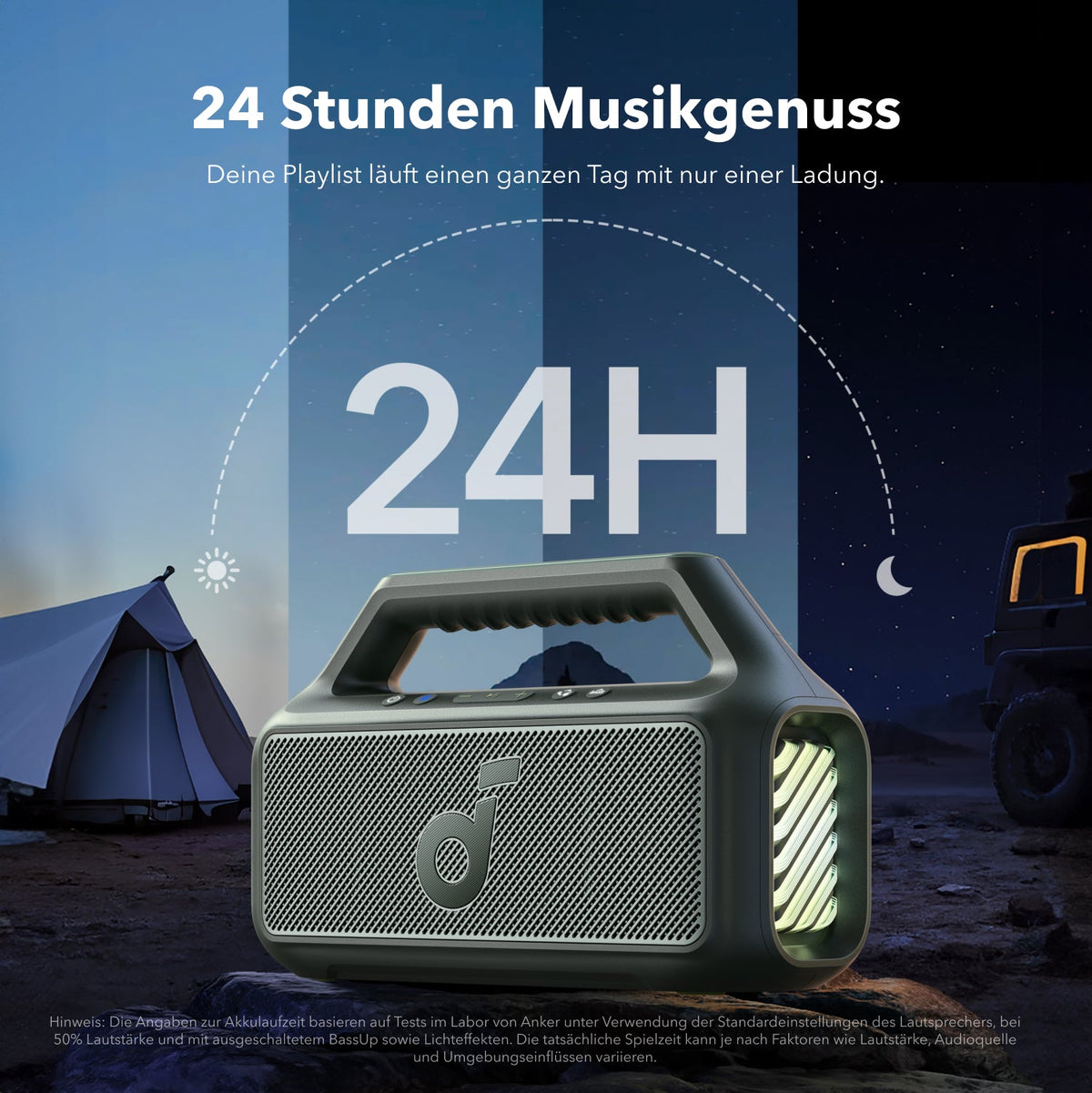 Boom 2 . | Tragbarer Bluetooth-Lautsprecher für mehr Bass