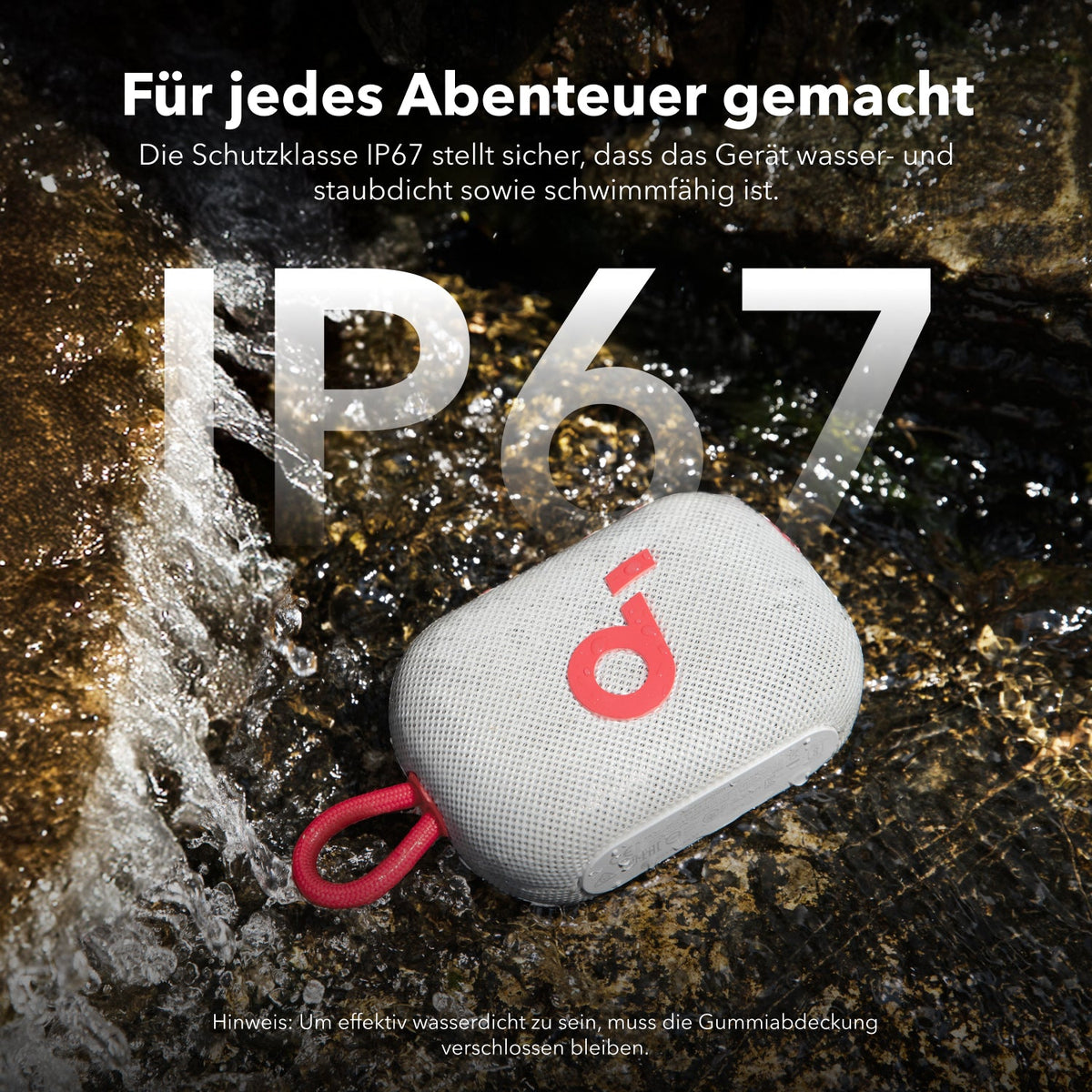 Anker soundcore Select 4 Go | Kleiner Lautsprecher mit kräftigem Sound (2B)