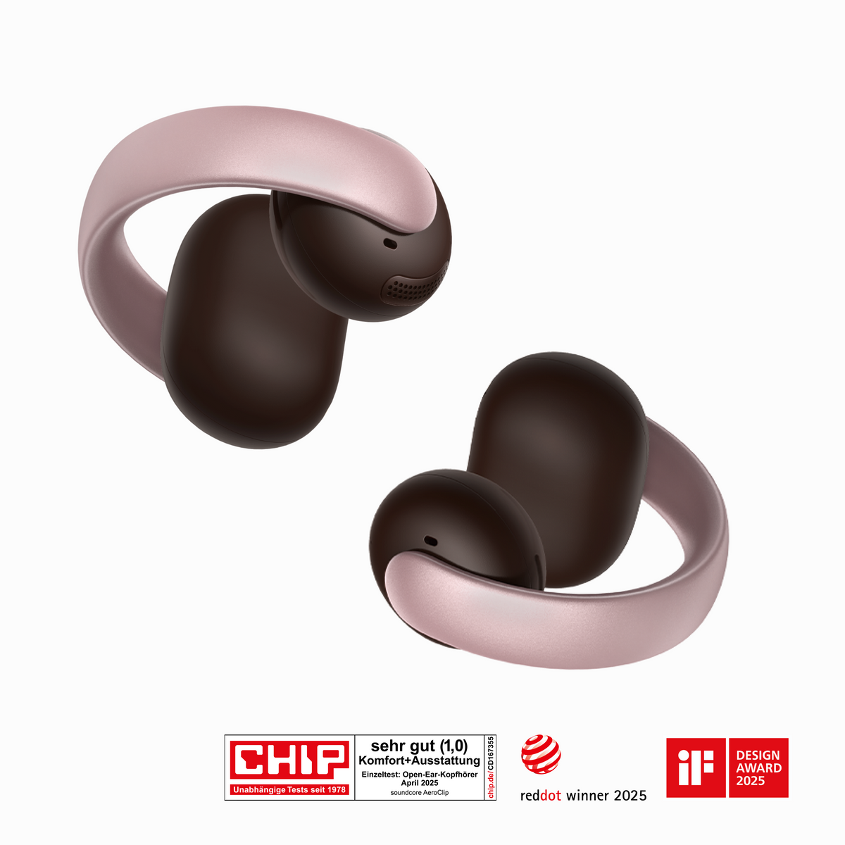 AeroClip | Open-Ear Clip-Earbuds mit adaptivem Komfort