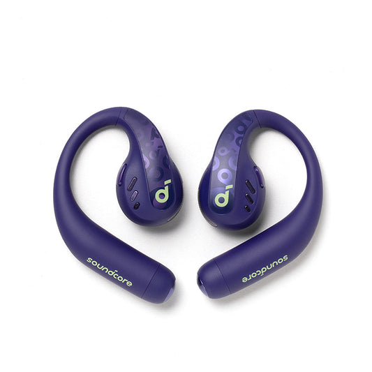 Anker soundcore AeroFit Pro linker und rechter Earbuds – Lila