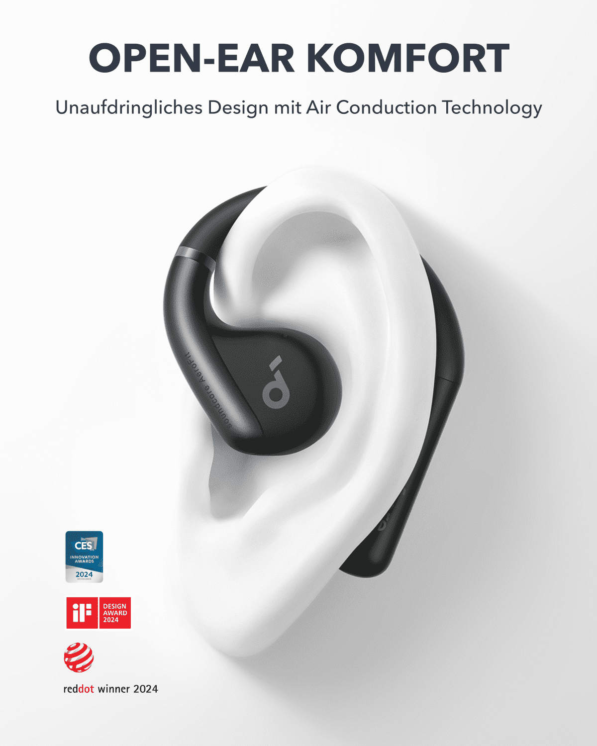 AeroFit | Bequeme Open-Ear Kopfhörer