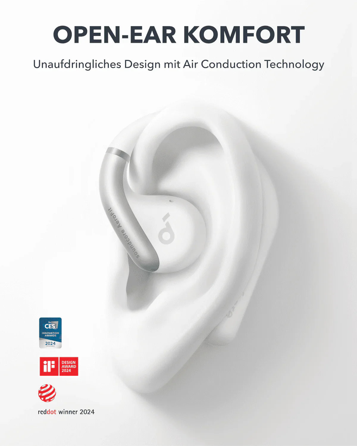 AeroFit | Bequeme Open-Ear Kopfhörer