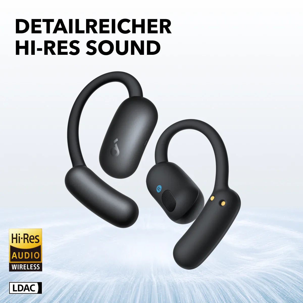 AeroFit 2 | Kabellose Open-Ear Earbuds mit anpassbarem Halt (valentine)
