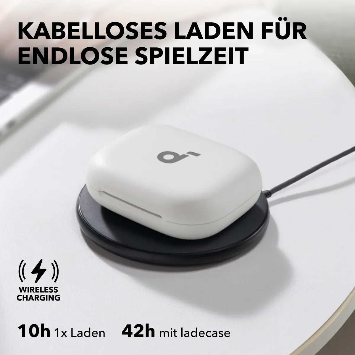 AeroFit 2 | Kabellose Open-Ear Earbuds mit anpassbarem Halt (valentine)