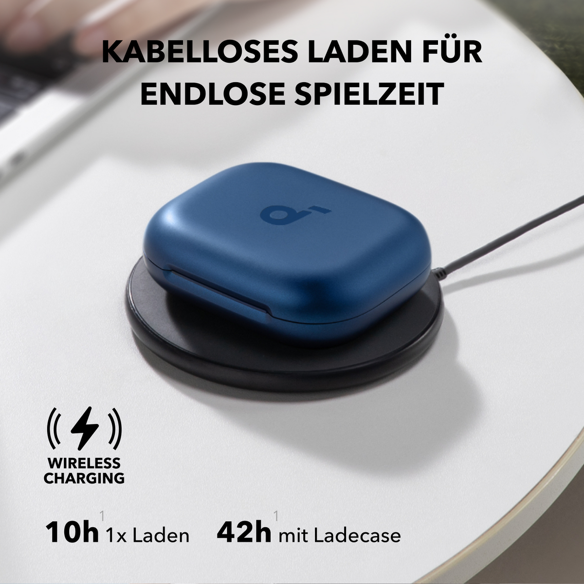 AeroFit 2 | Kabellose Open-Ear Earbuds mit anpassbarem Halt (valentine)