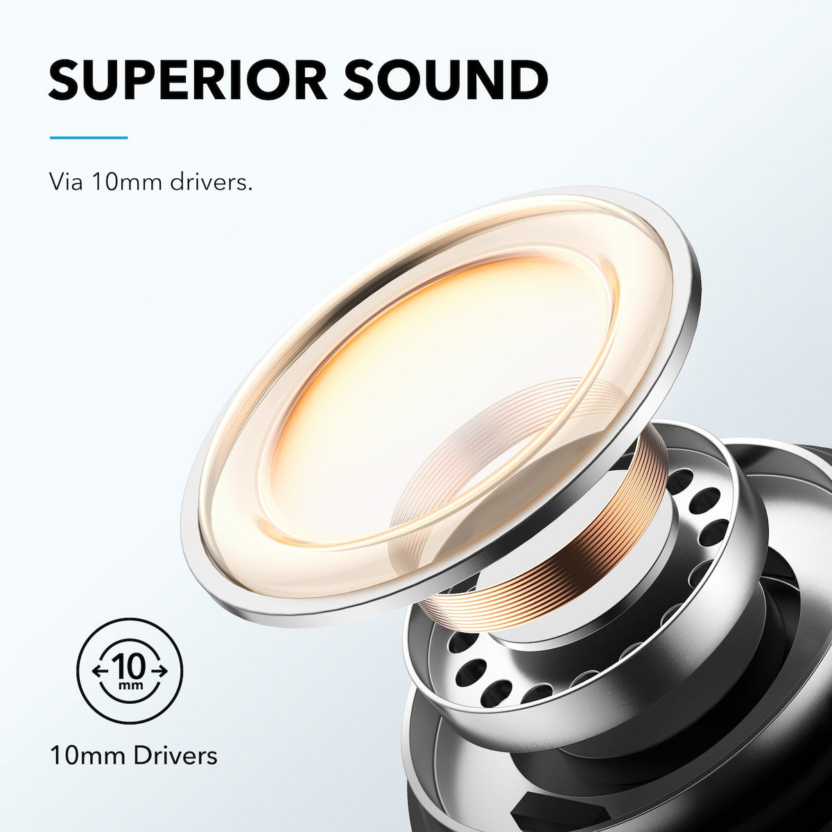 P3i | Earbuds mit Hybrid Active Noise Cancelling
