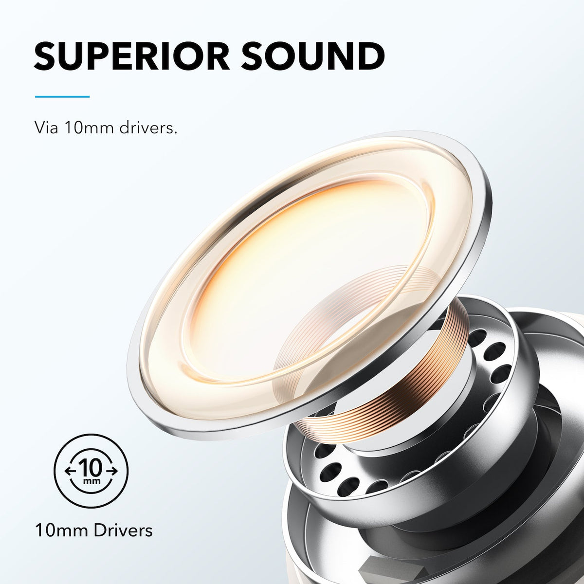 P3i | Earbuds mit Hybrid Active Noise Cancelling