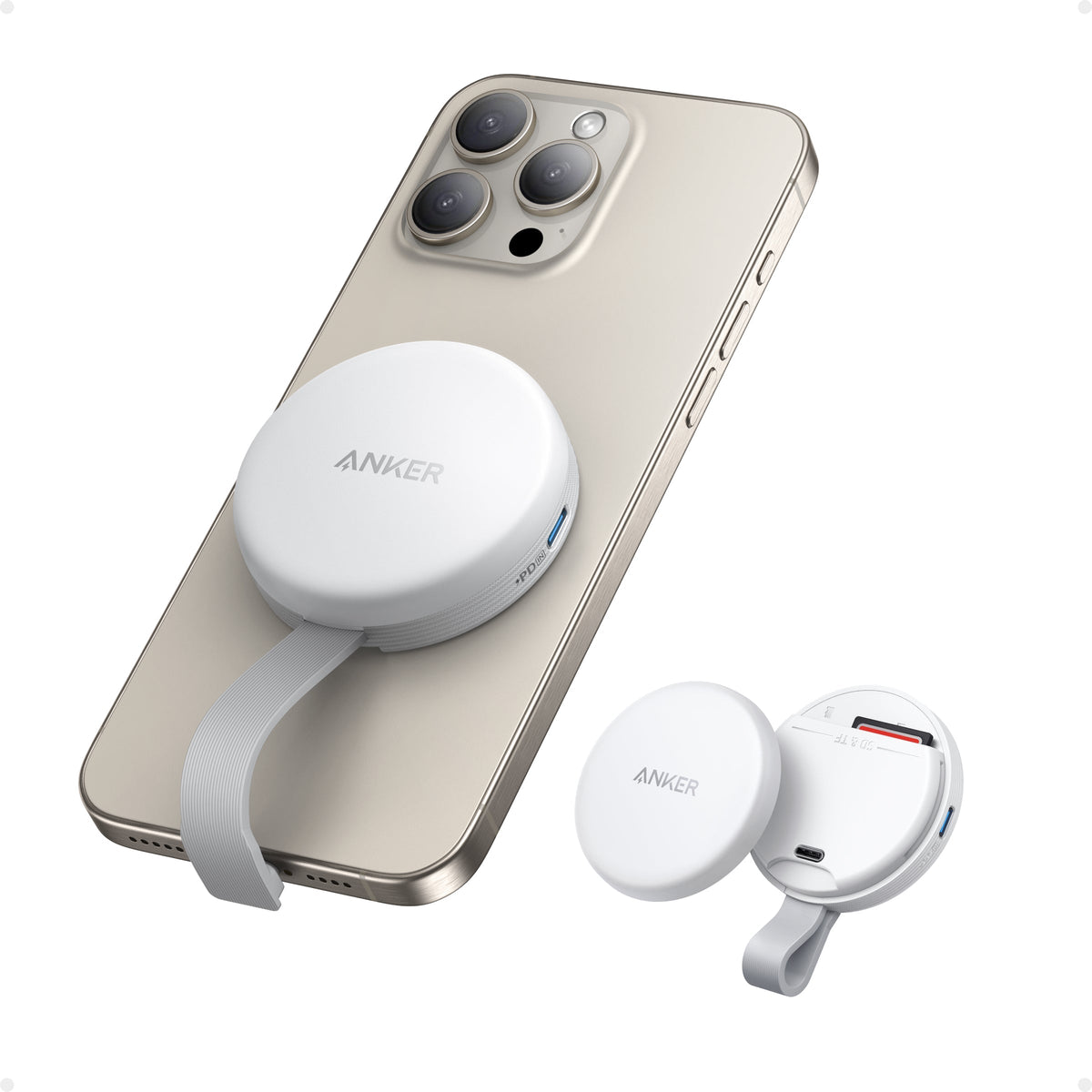 Anker MagGo USB-C Netzteil (3-in-1, 10 Gbit/s, Für iPhone)