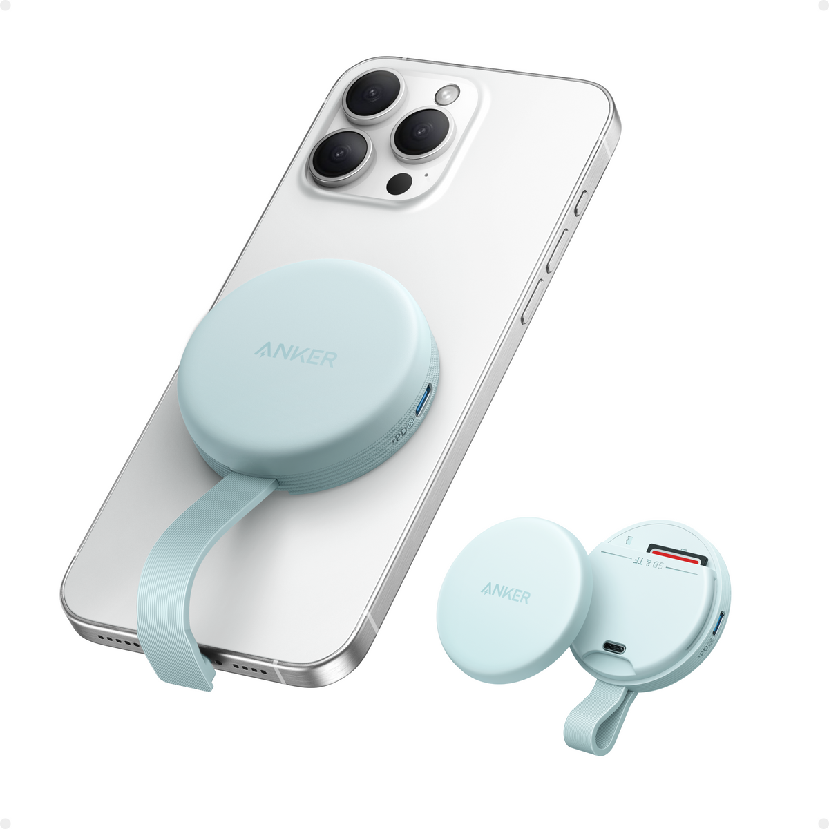 Anker MagGo USB-C Netzteil (3-in-1, 10 Gbit/s, Für iPhone)