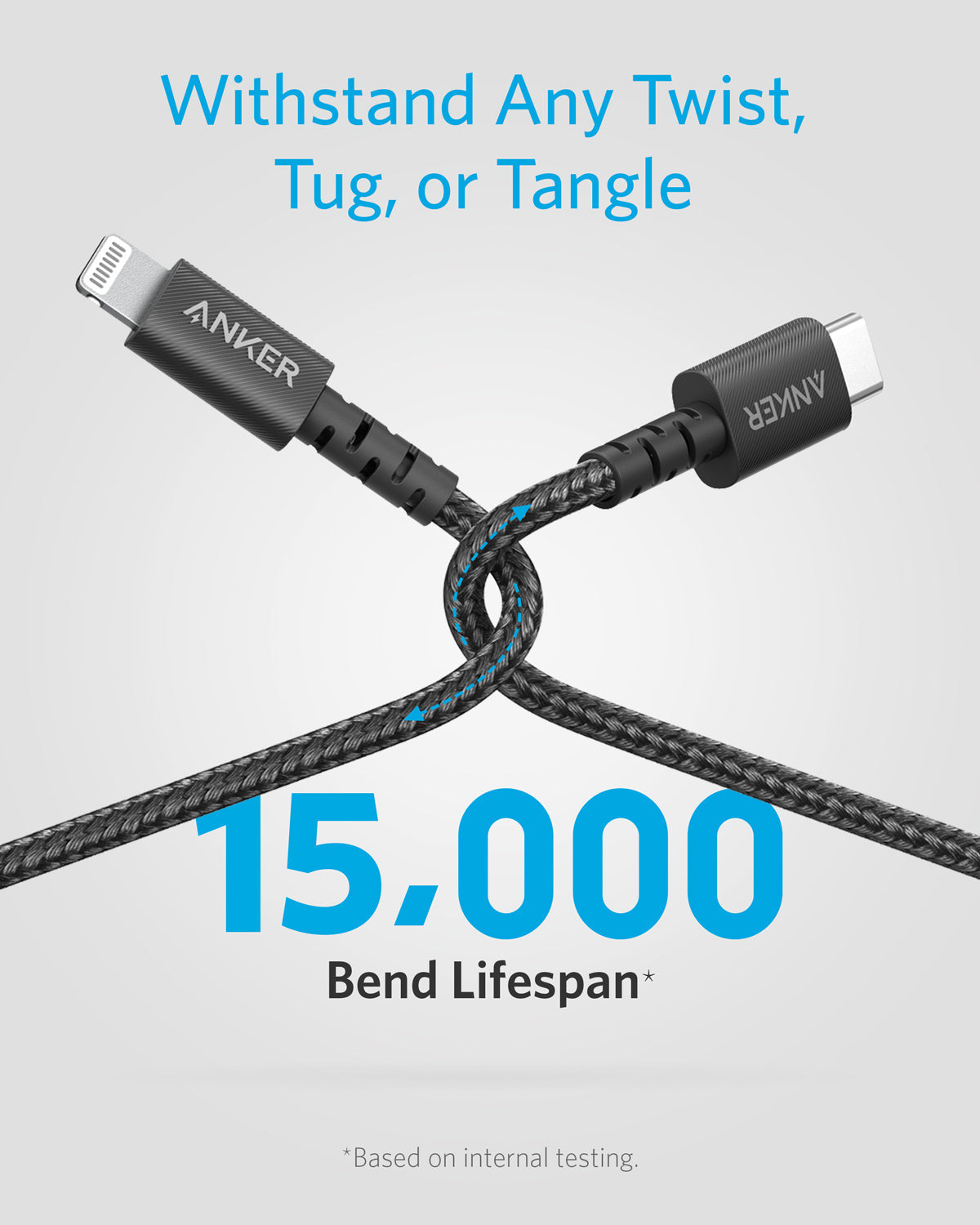Anker PowerLine Select+ USB-C Cable with Lightning connector