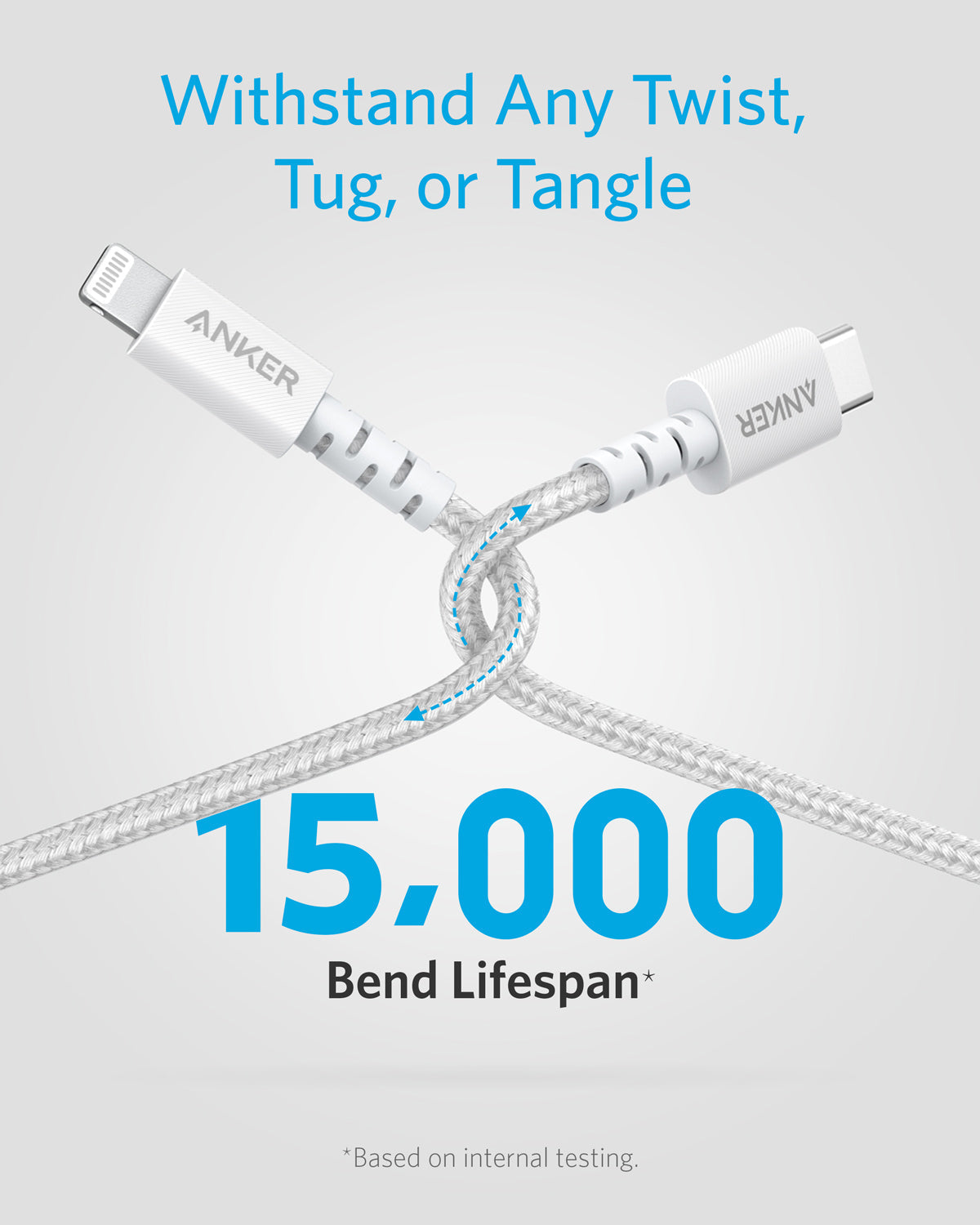 Anker PowerLine Select+ USB-C Cable with Lightning connector