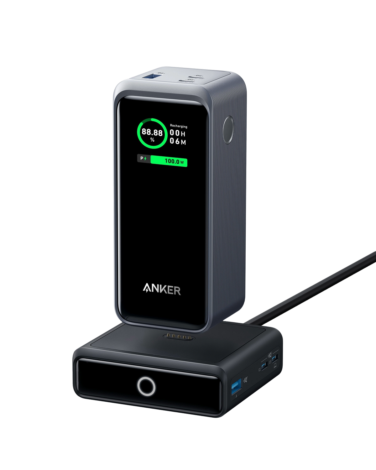Anker Prime 20000mAh Powerbank (200W) mit 100W Ladebasis