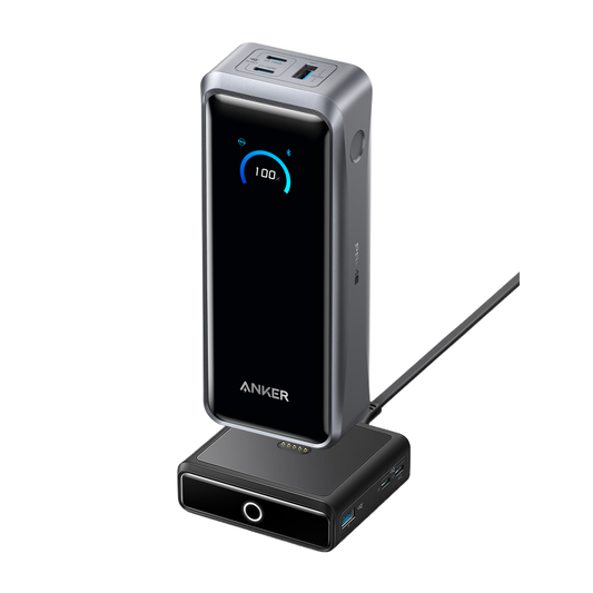 Anker Prime Powerbank (26K, 300W) + Anker 100W Ladestation für Anker Prime Powerbank