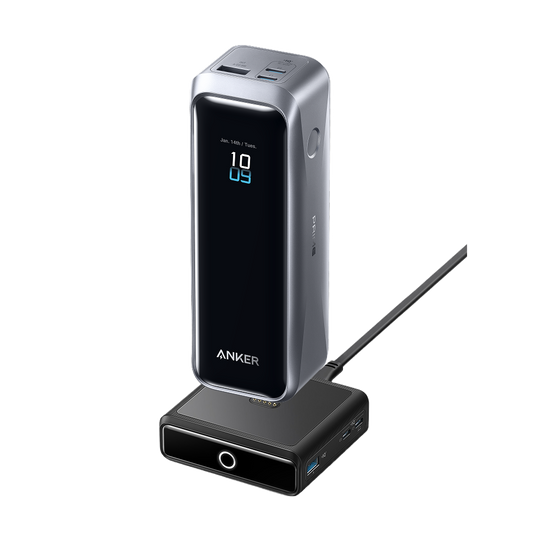 Anker Prime Powerbank (20K, 220W) + Anker 100W Ladestation für Anker Prime Powerbank