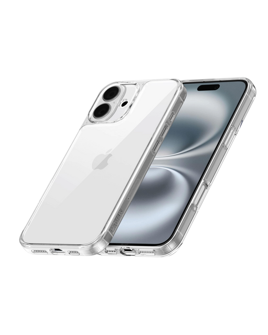 Anker iPhone 16 Hülle, Stoßfest nach Militärstandard, Transparent & Vergilbungsresistent