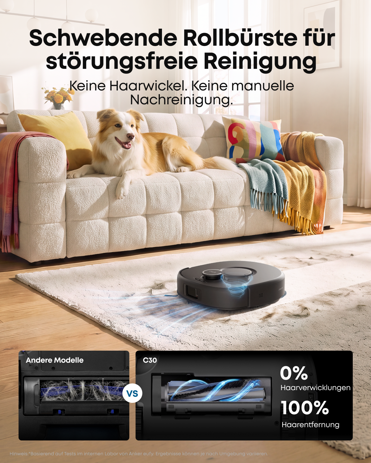 ANKER eufy Saug- und Wischroboter C30