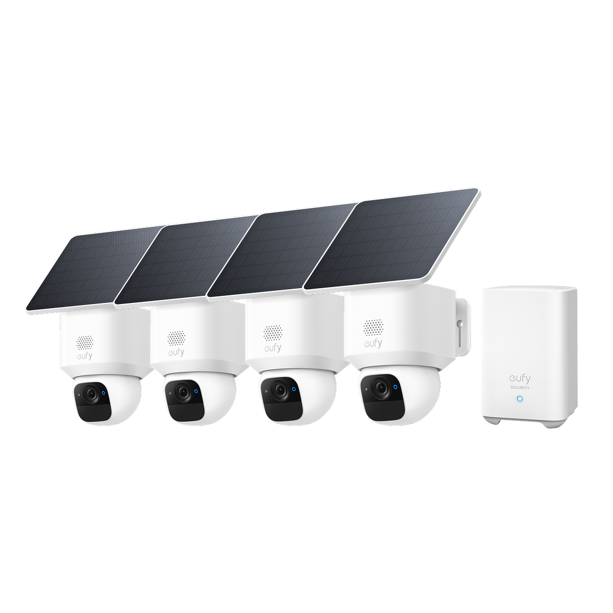 eufyCam Solo E30 4-Kamera-Set und Anker eufy HomeBase™ S280
