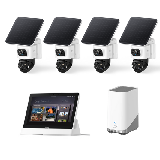 eufyCam S4 4-Cam Kit mit Smart Display E10