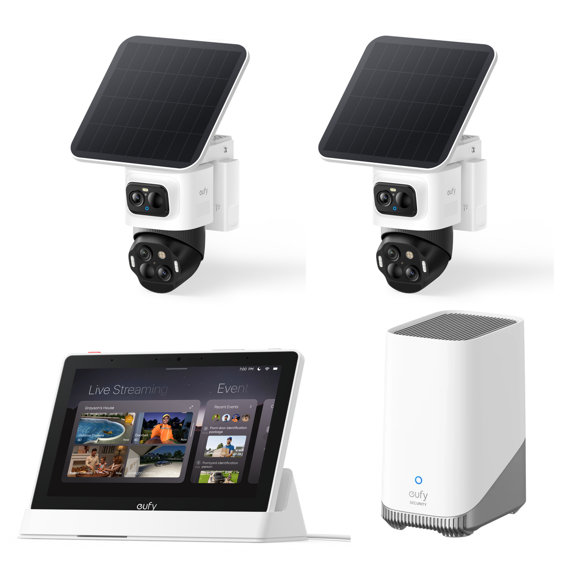 eufyCam S4 2 Kamera Set mit Smart Display E10