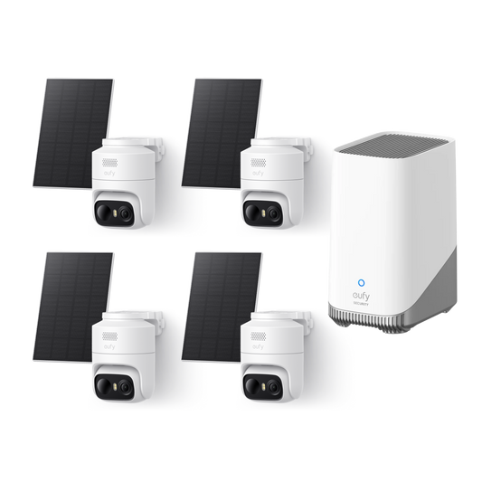eufyCam C37 4er-Pack mit HomeBase 3