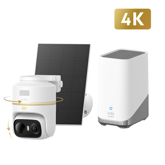 Anker eufyCam C37 4K Edition Solar-Outdoor-Kamera mit HomeBase 3