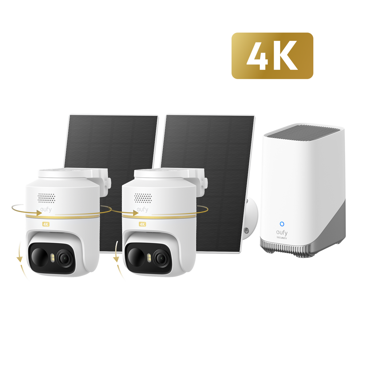 Anker eufyCam C37 4K Edition mit HomeBase, 2er-Pack